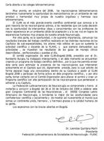 Carta Convocatoria Clan 2008